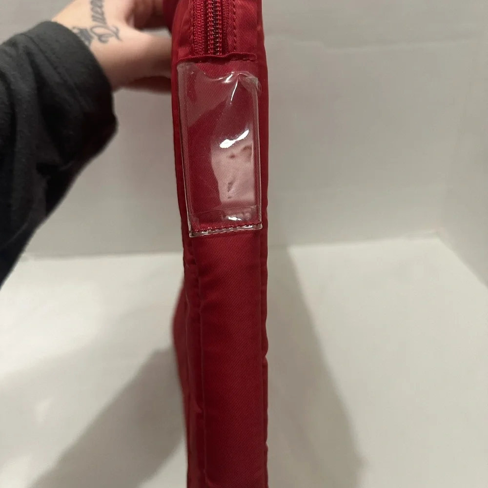Lug Red Quilted Laptop Sleeve